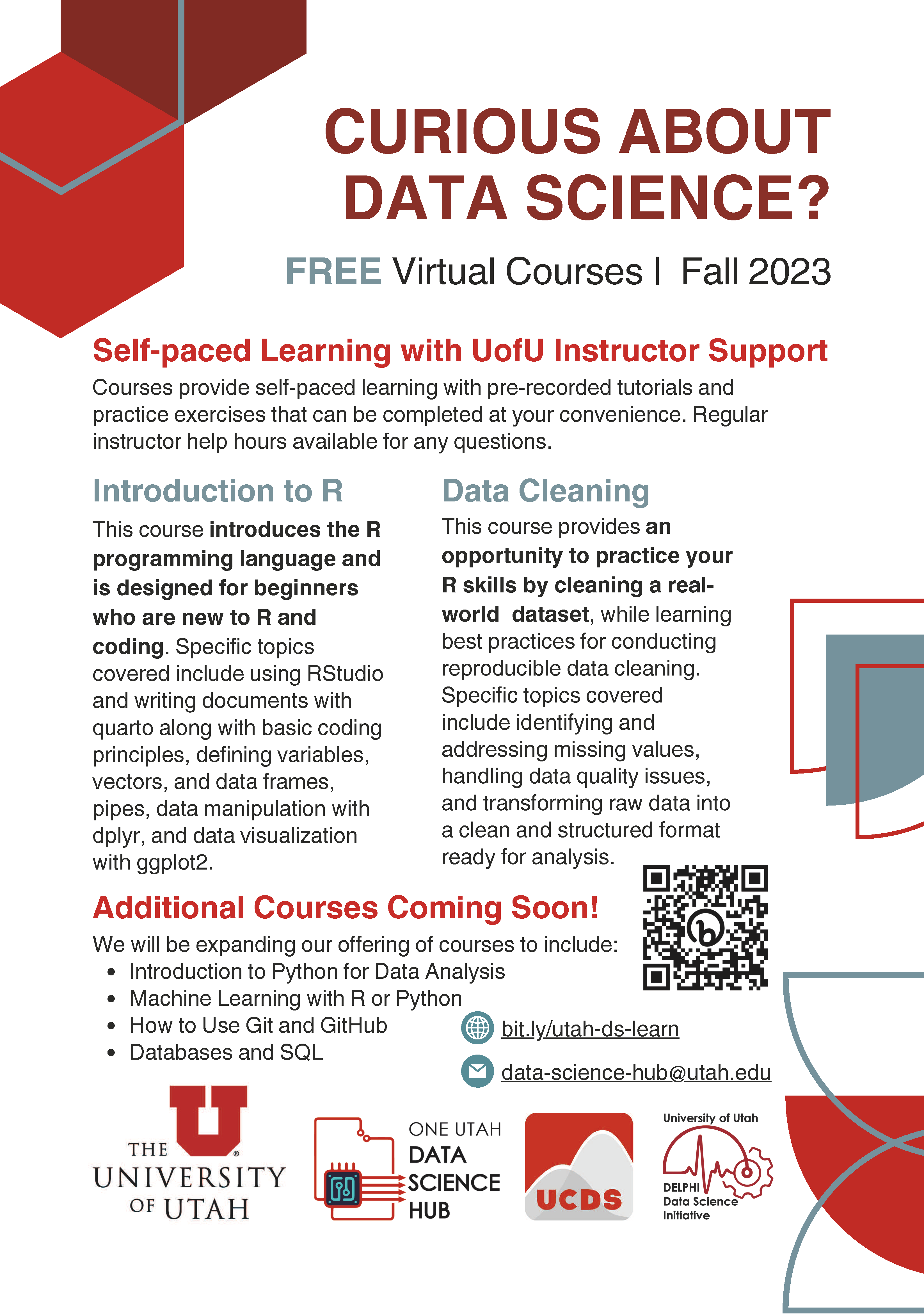Data Science Learning Opportunities